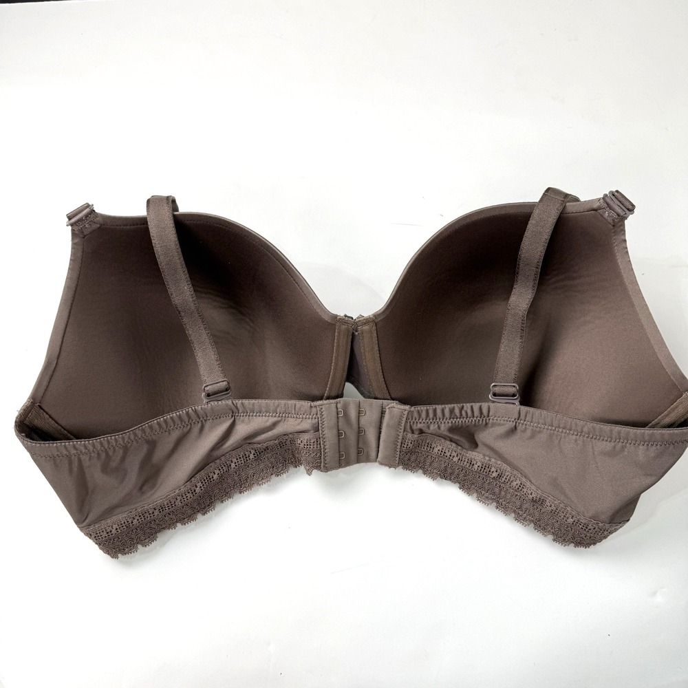 Paramour Felina Seamless Plunge 255455 Bra 40 DDD F Underwire T Shirt Multi Way - Picture 6 of 9